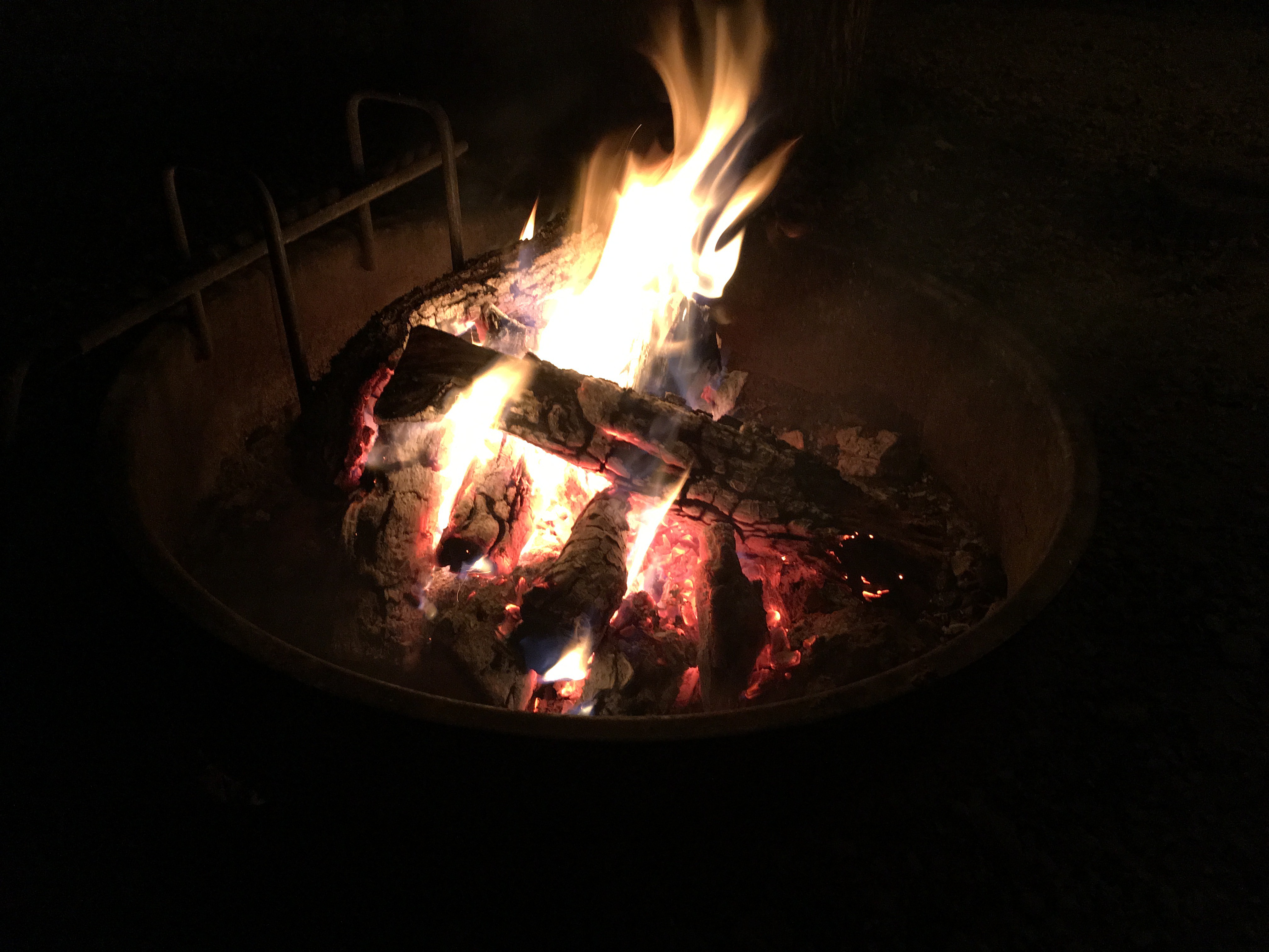 Texas Hill Country Campfire